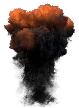 dym z płomień płyn na kilku środowisk palić ogień