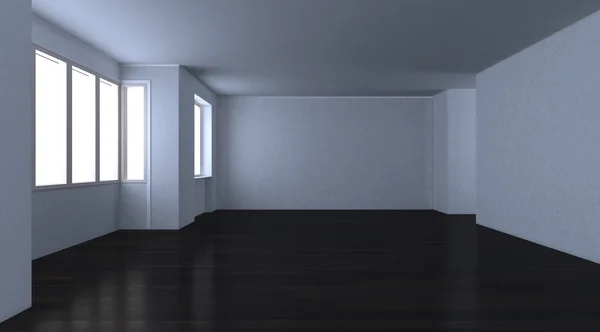 Interior en blanco — Foto de Stock