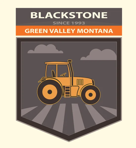 Retro farm label, badge and design elements — Stockvector