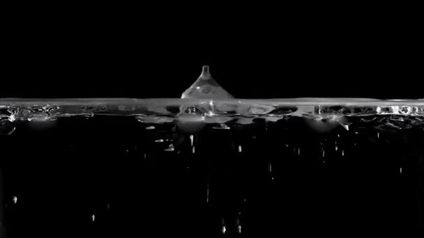 Gouttes d'eau au ralenti 