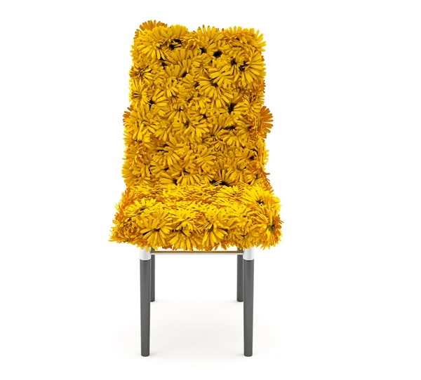 Furniture terbuat dari bunga — Stok Foto