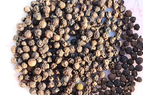 Healthy Spicy Black Pepper Stock Bowl — Stock Photo, Image