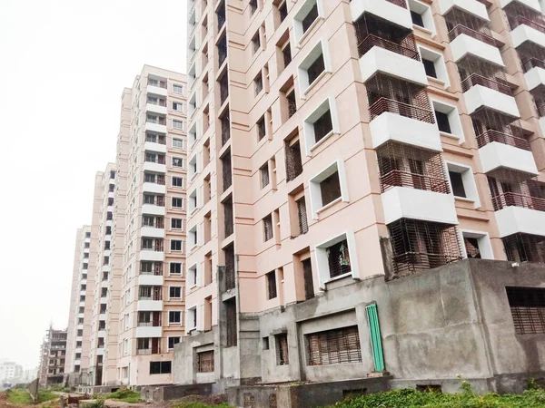 Apartment Building View Living City — Stock Photo, Image