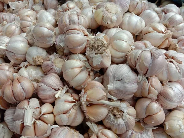 Caldo Ajo Sano Picante Tienda —  Fotos de Stock