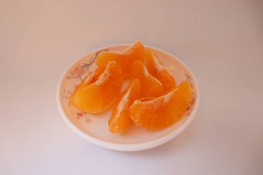 Lezzetli ve sağlıklı mandalinalar.