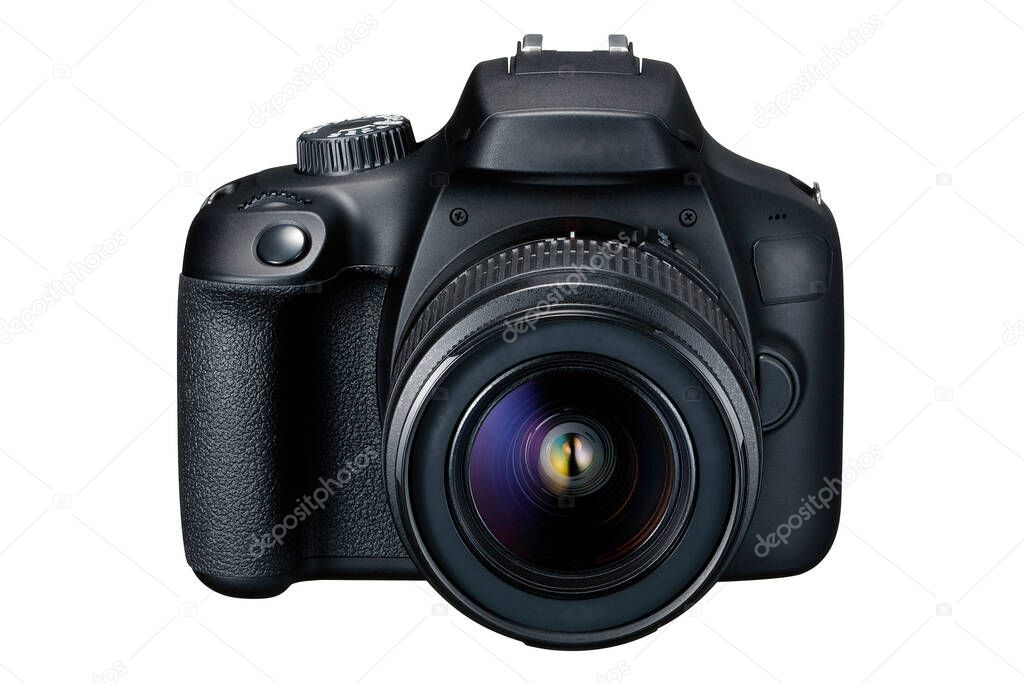 black colored camera closeup for photography