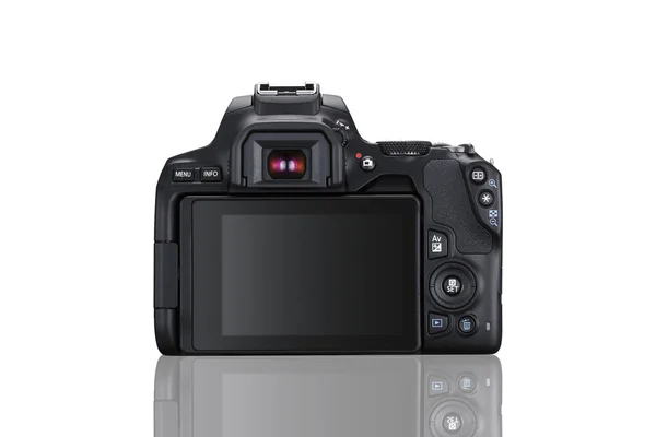 Black Colored Camera Closeup Photography — Stock Photo, Image