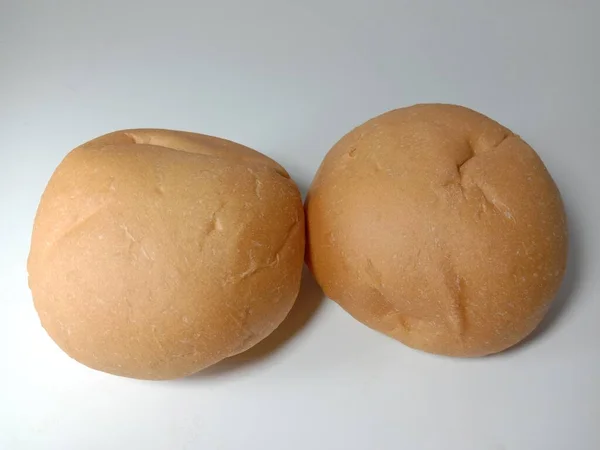Smaczny Zdrowy Chleb Białym Tle — Zdjęcie stockowe