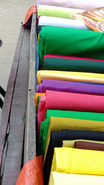 multiple colored cloth stock on shop for sell