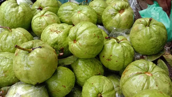 Ízletes Egészséges Guava Készlet Eladó — Stock Fotó