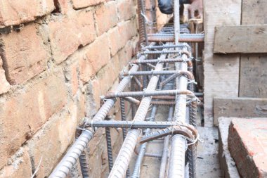 Bina inşaatı için sütun tabanı desteği