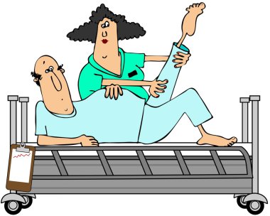 Rehabilitasyonda hasta