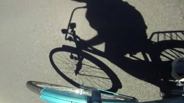 Montar en bicicleta — Vídeos de Stock