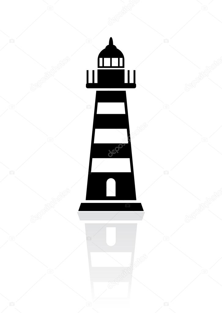 Beacon vector icon