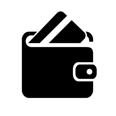 m-cüzdan vektör simgesi