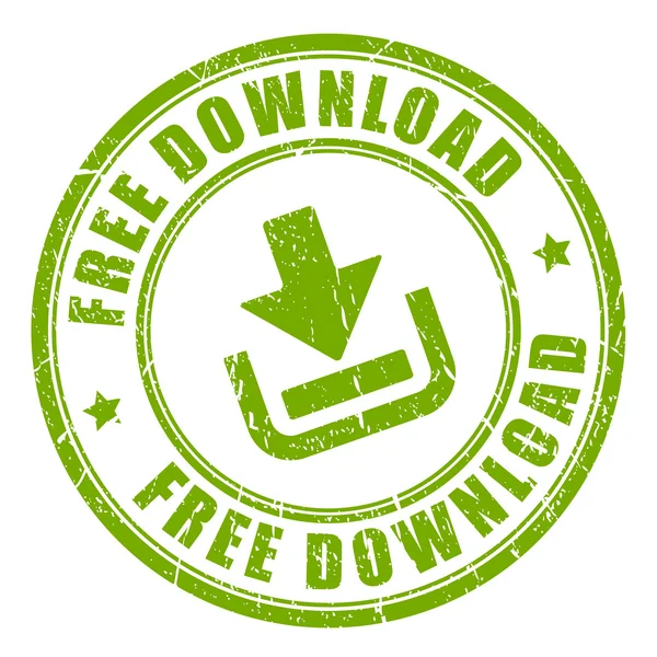 Carimbo de borracha download gratuito — Vetor de Stock