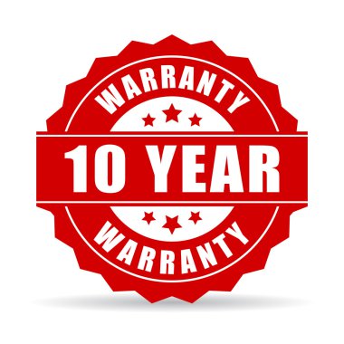 10 yıl garanti simgesi