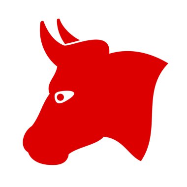 Boğa vektör simgesi