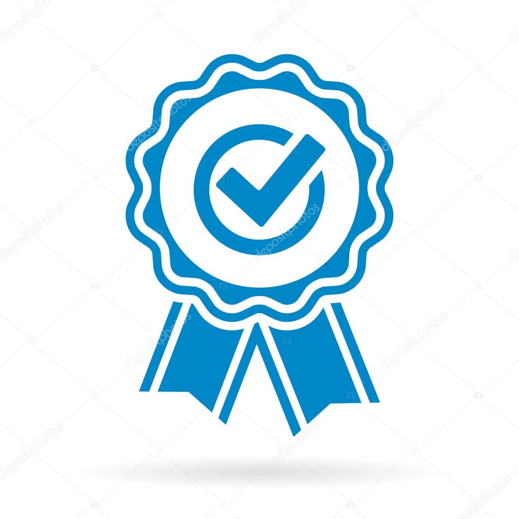 Guarantee approval certificate vector illustration isolated on white background