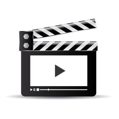 Clapper video simgesi