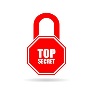 En iyi gizli kırmızı kilit simgesi