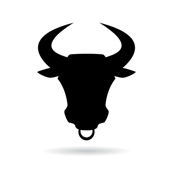 Bull εικονίδιο του φορέα — Διανυσματικό Αρχείο