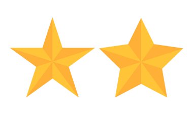 İki altın yıldız.