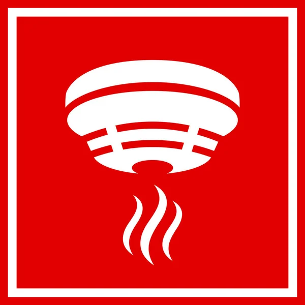 Signal Vecteur Sécurité Incendie Prévention — Image vectorielle