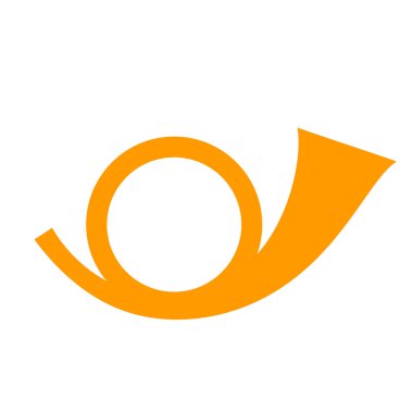 Korna vektör simgesi gönder