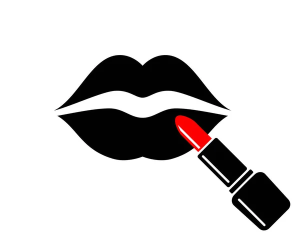 Maquillaje Icono Vector — Vector de stock