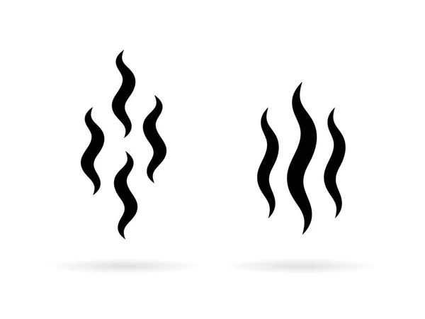 Smoke Vector Icon Set — Stock Vector