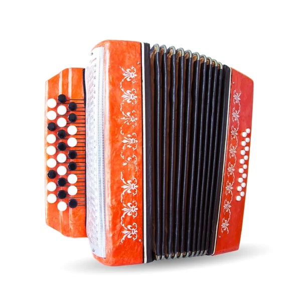 Oude accordeon — Stockfoto