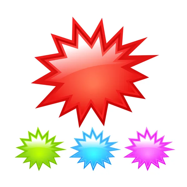 Starburst icon — Stock Vector