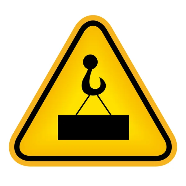 Suspended Load Hazard Sign — Stock Vector © okeen_ 5752058