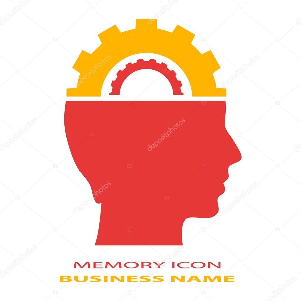 Memory brain icon