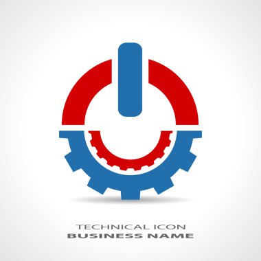 Soyut teknik logosu