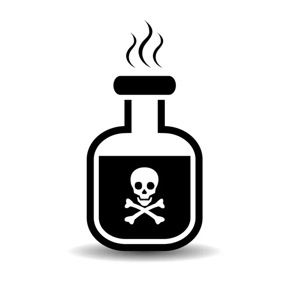 Poison icon — Stock Vector