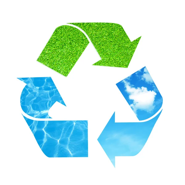 Recycle symbol — Stock Photo, Image