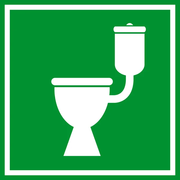 Туалетный знак — стоковый вектор