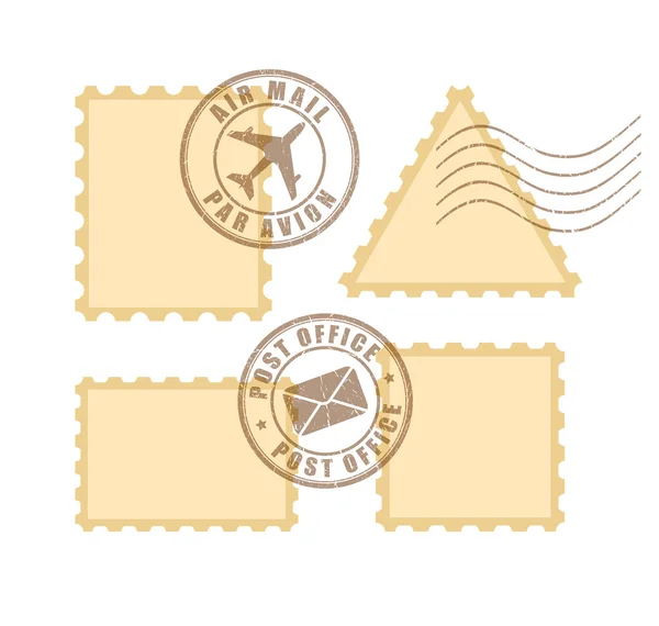 Poštovní známka — Stockový vektor