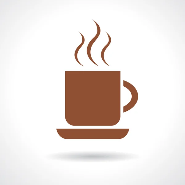 Koffie-icoon — Stockvector