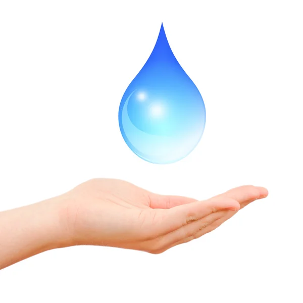 Spara vatten symbol — Stockfoto