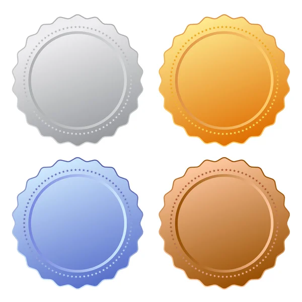 Сертифікат друк значок — стоковий вектор