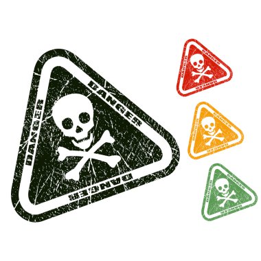 Tehlike kafatası damgası