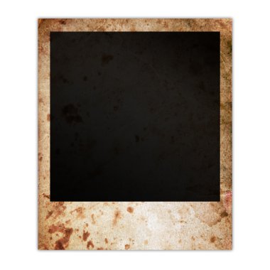 Eski kirli fotoğraf