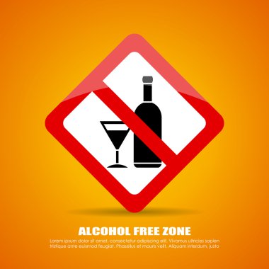 No alcohol sign clipart