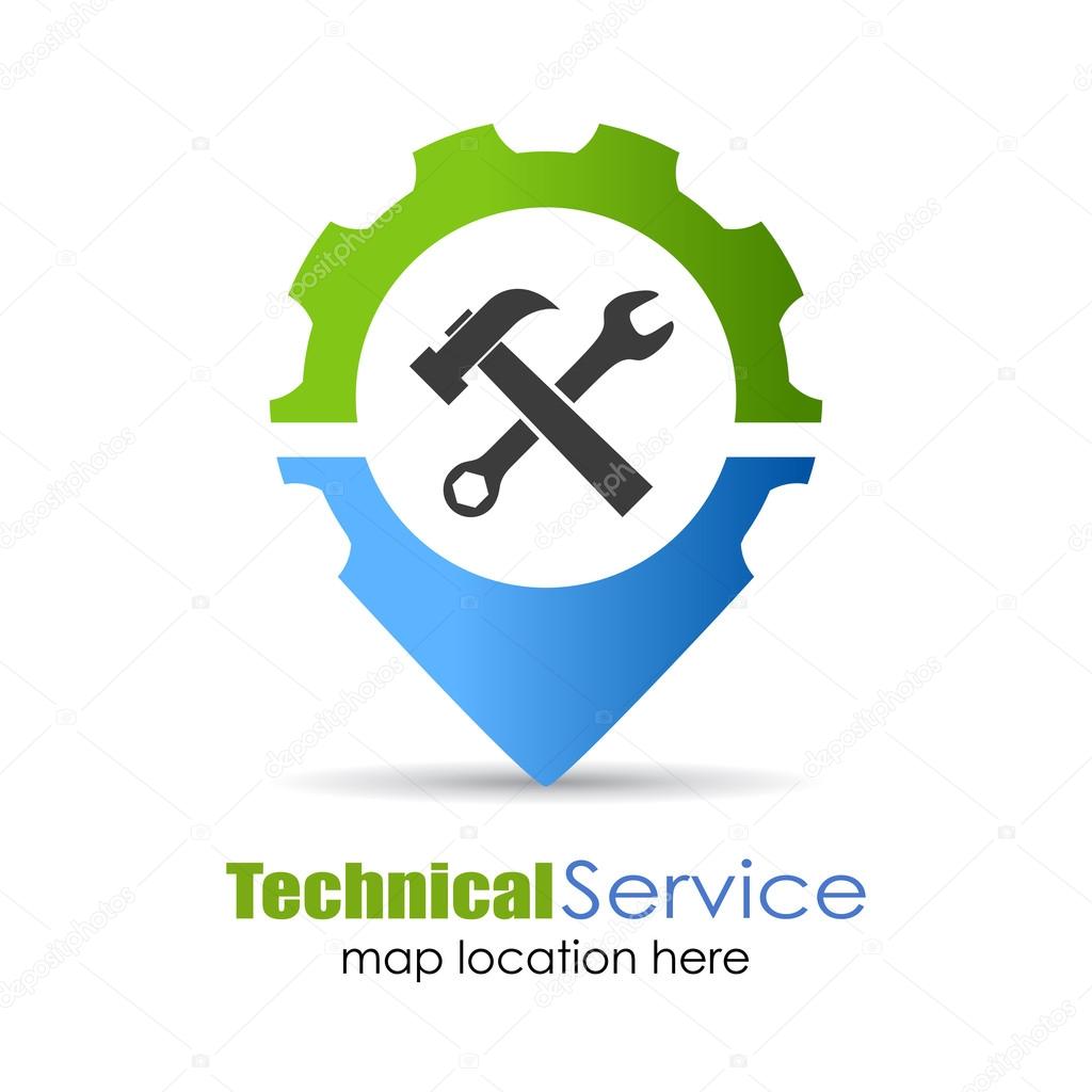 Technical service pin