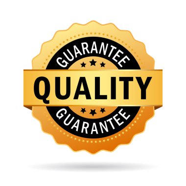 Quality guarantee icon clipart