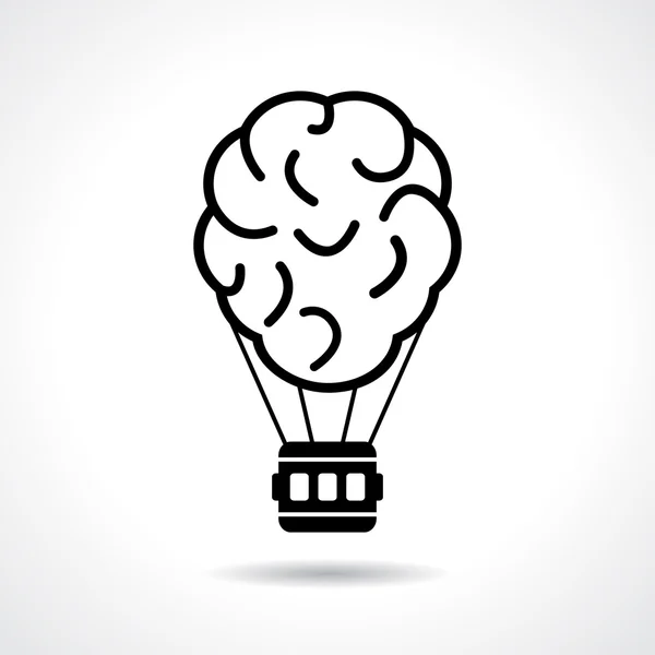 Brain icon — Stock Vector