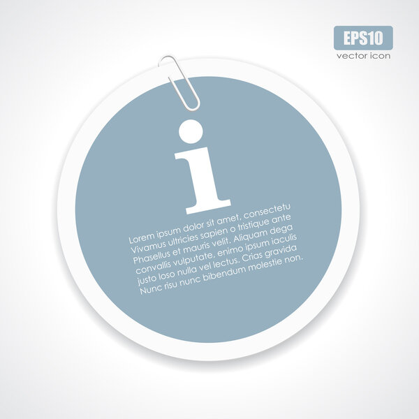 Information sticker